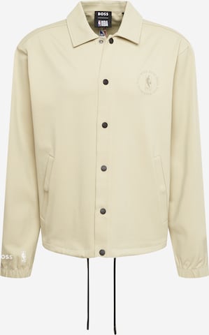 BOSS Orange Between-Season Jacket 'Soran' in Beige: front