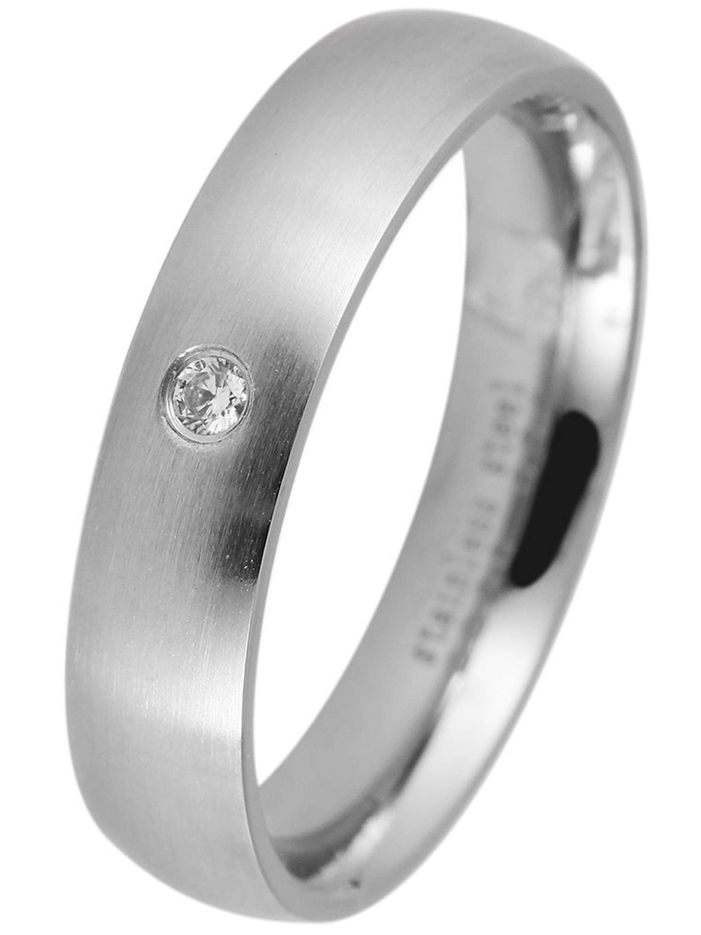 Akzent Ring 'Romantic Secret, silberfarbig, langlebig' in Silver: front