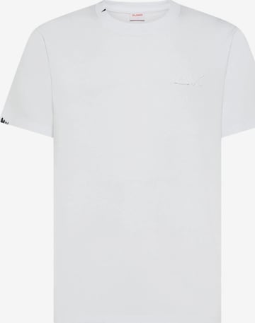 SUN68 Shirt 'T36113' in Wit: voorkant