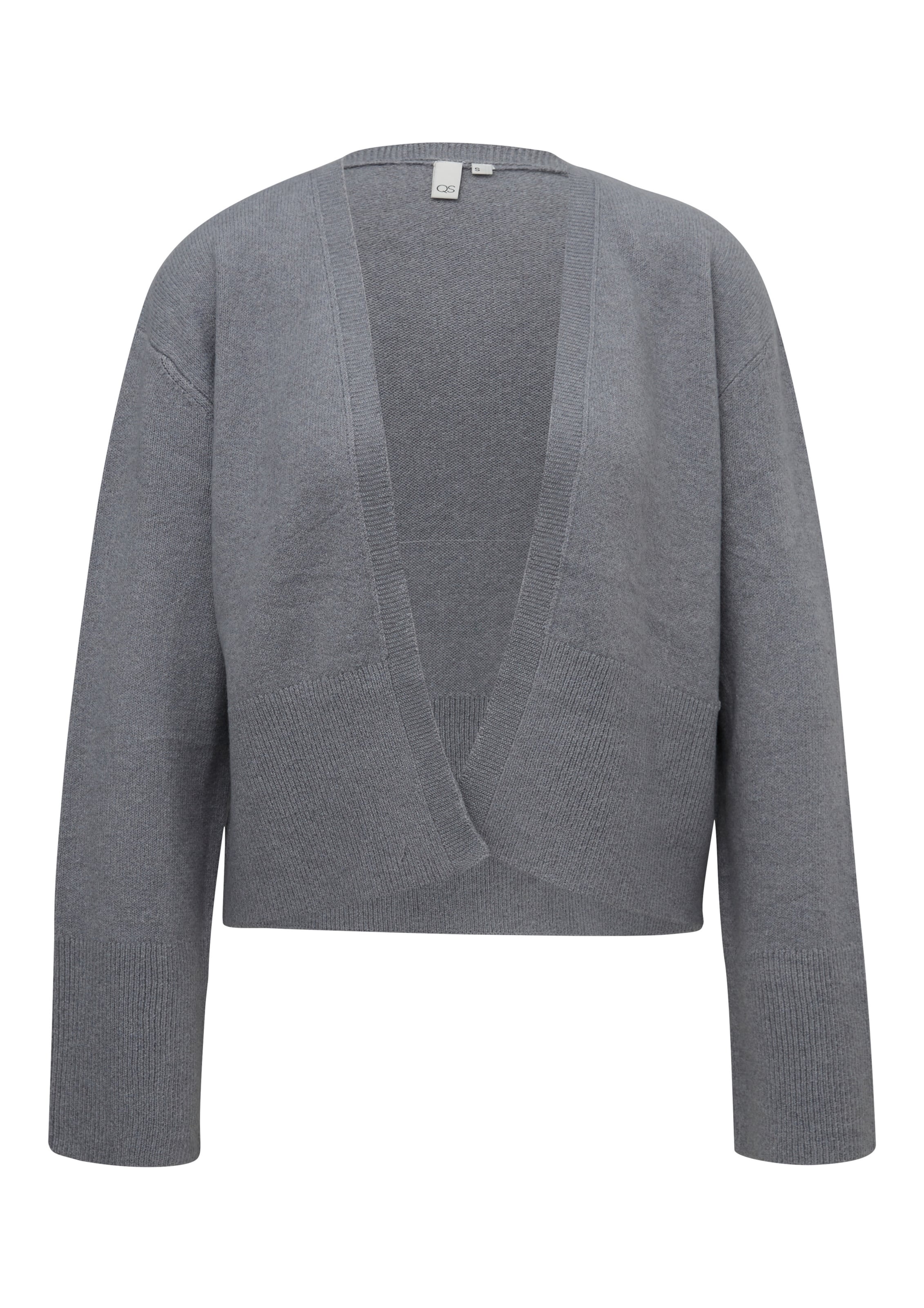 QS Kampsun, värv hall: eest vaates