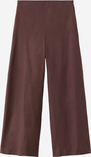 MANGO Housut 'LINOVIS' värissä suklaa, Tuotenäkymä