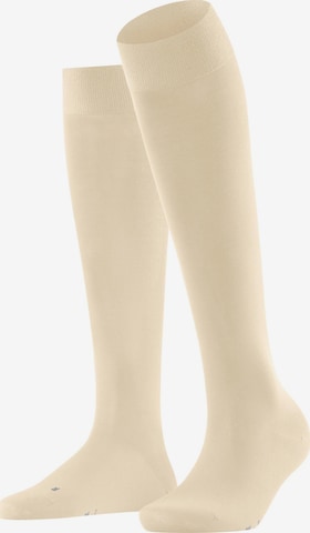 FALKE Overknee Strümpfe 'Vitalizer' in Beige: Vorderseite