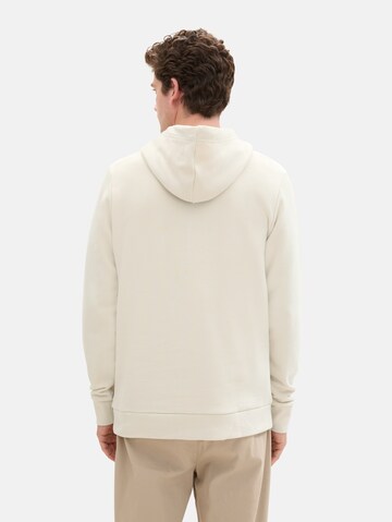 TOM TAILOR Sweatshirt in Beige