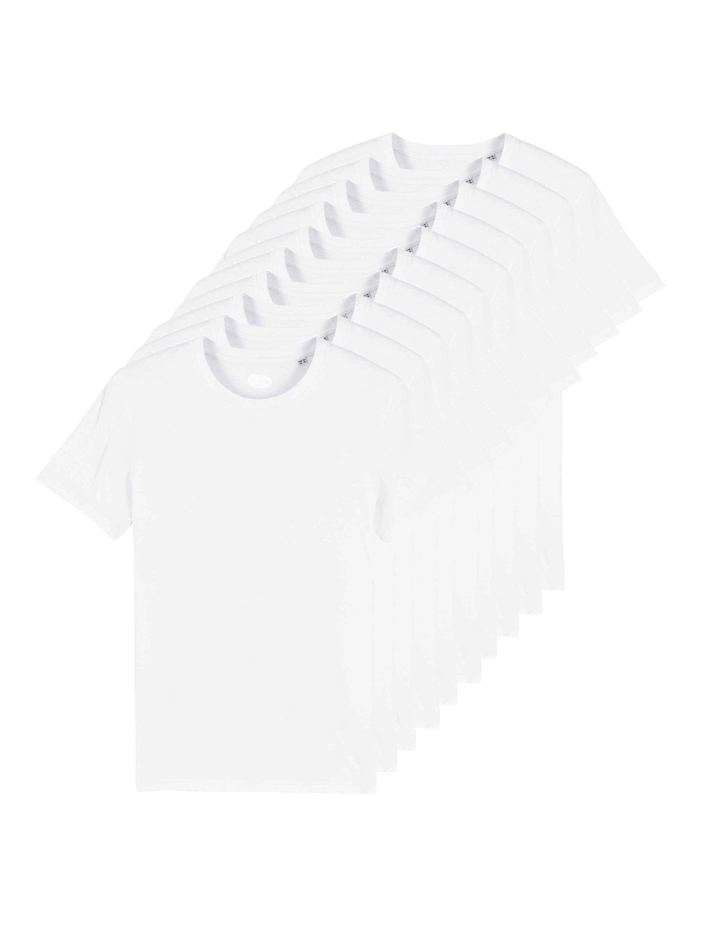 glore Shirt ' Lukii' in White: front