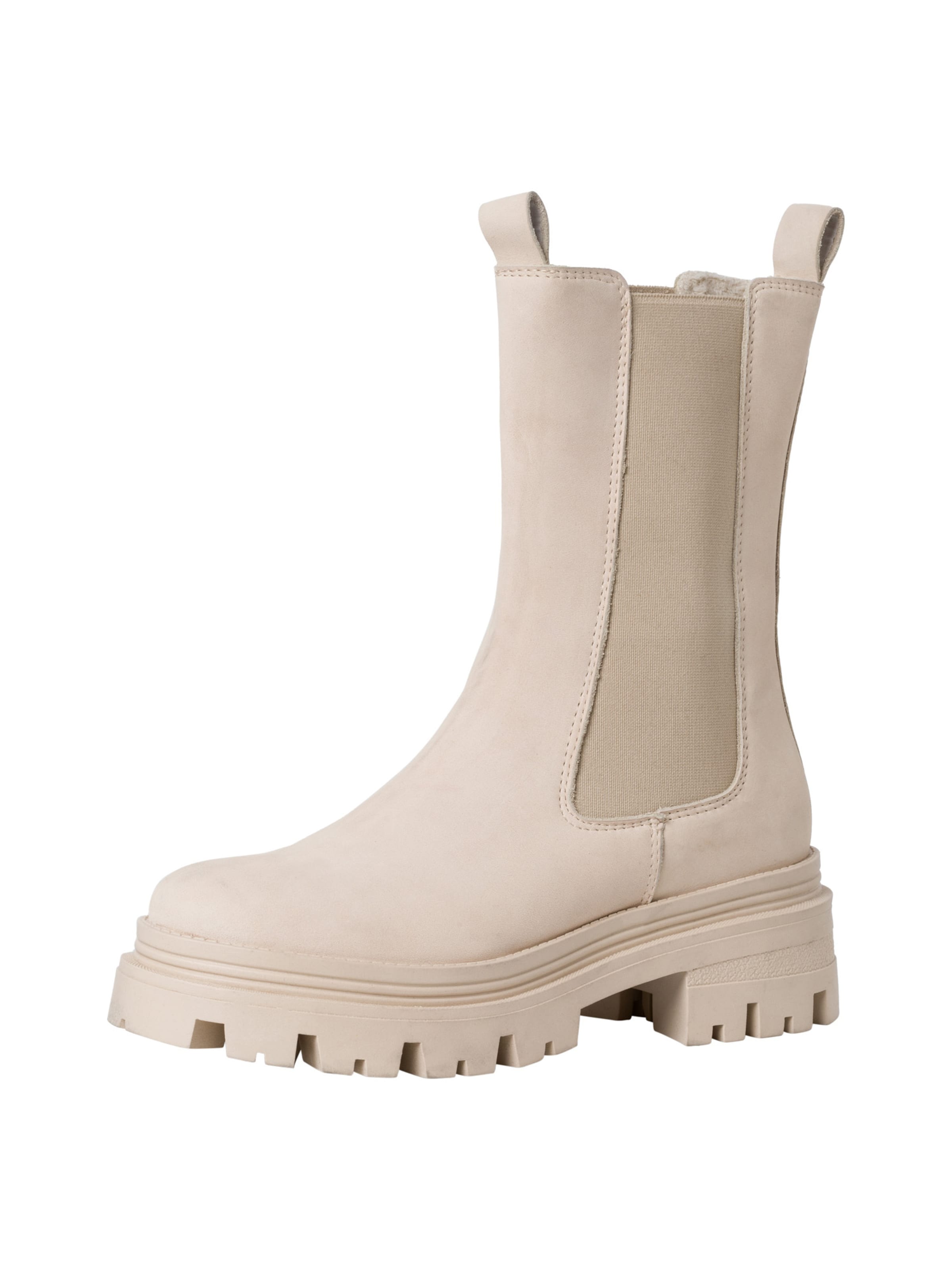 TAMARIS Chelsea Boots in Beige ABOUT YOU