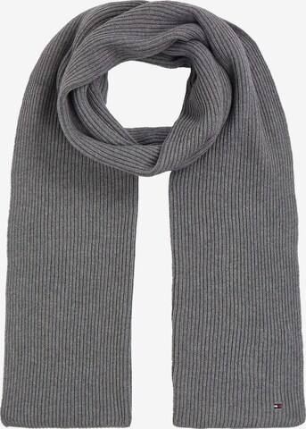 TOMMY HILFIGER Scarf 'Essential' in Grey: front