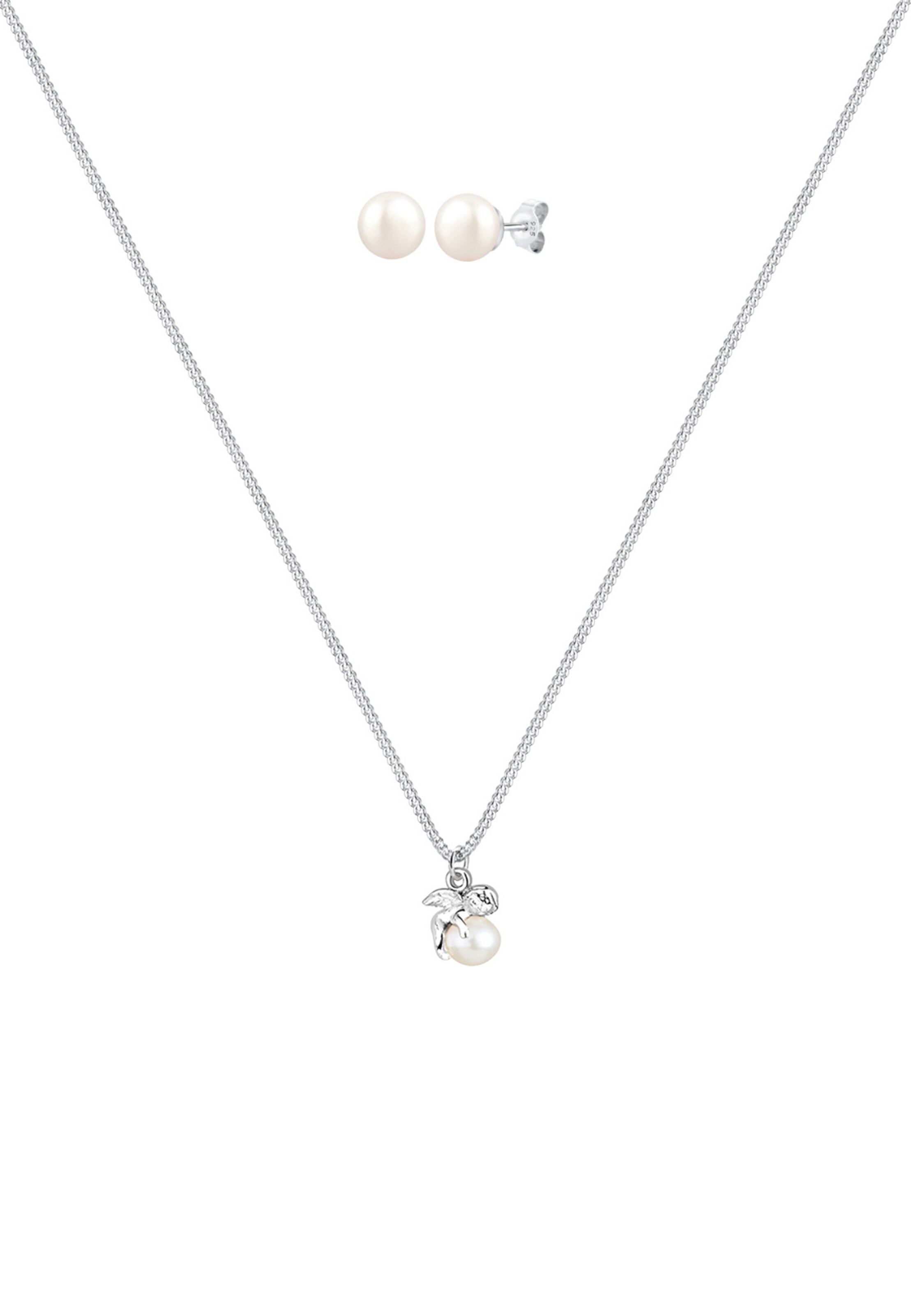 ELLI Sieraden set in Wit