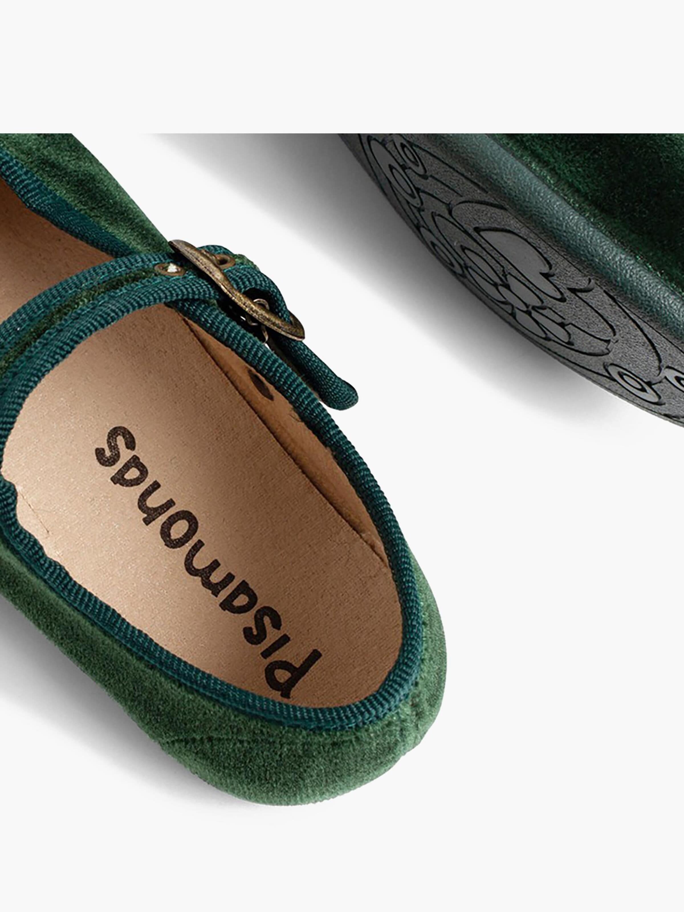 Pisamonas Półbuty w kolorze zielony