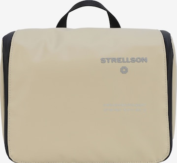 STRELLSON Toilettas 'Stockwell 2.0 Benny'' in Beige: voorkant
