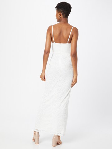 Skirt & Stiletto Evening Dress 'Faye' in White