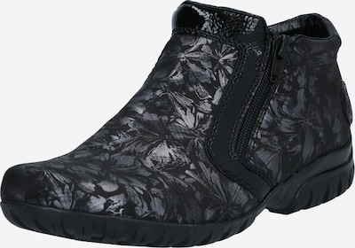RIEKER Botines en negro / plata, Vista del producto