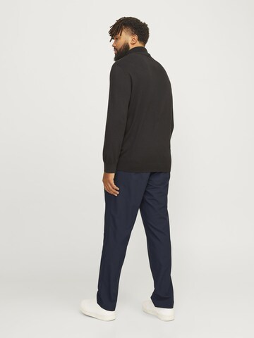 Jack & Jones Plus Tapered Chino trousers in Blue