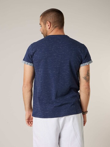 T-Shirt 'SHAMAR' Deeluxe en bleu
