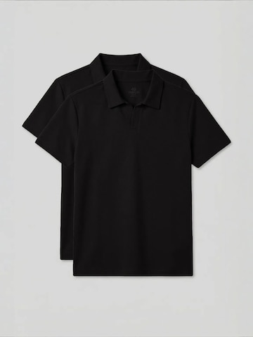Tommy Life - Camisa 'T-Shirts' em preto: frente