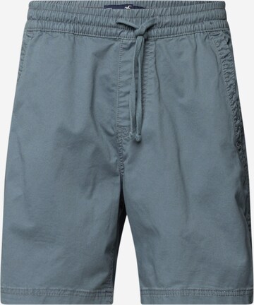 HOLLISTER Regular Pants in Blue: front