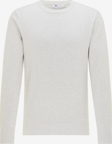 Mo ESSENTIALS Sweater in White: front