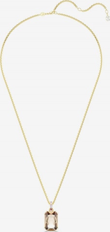 Swarovski Necklace in Gold: front