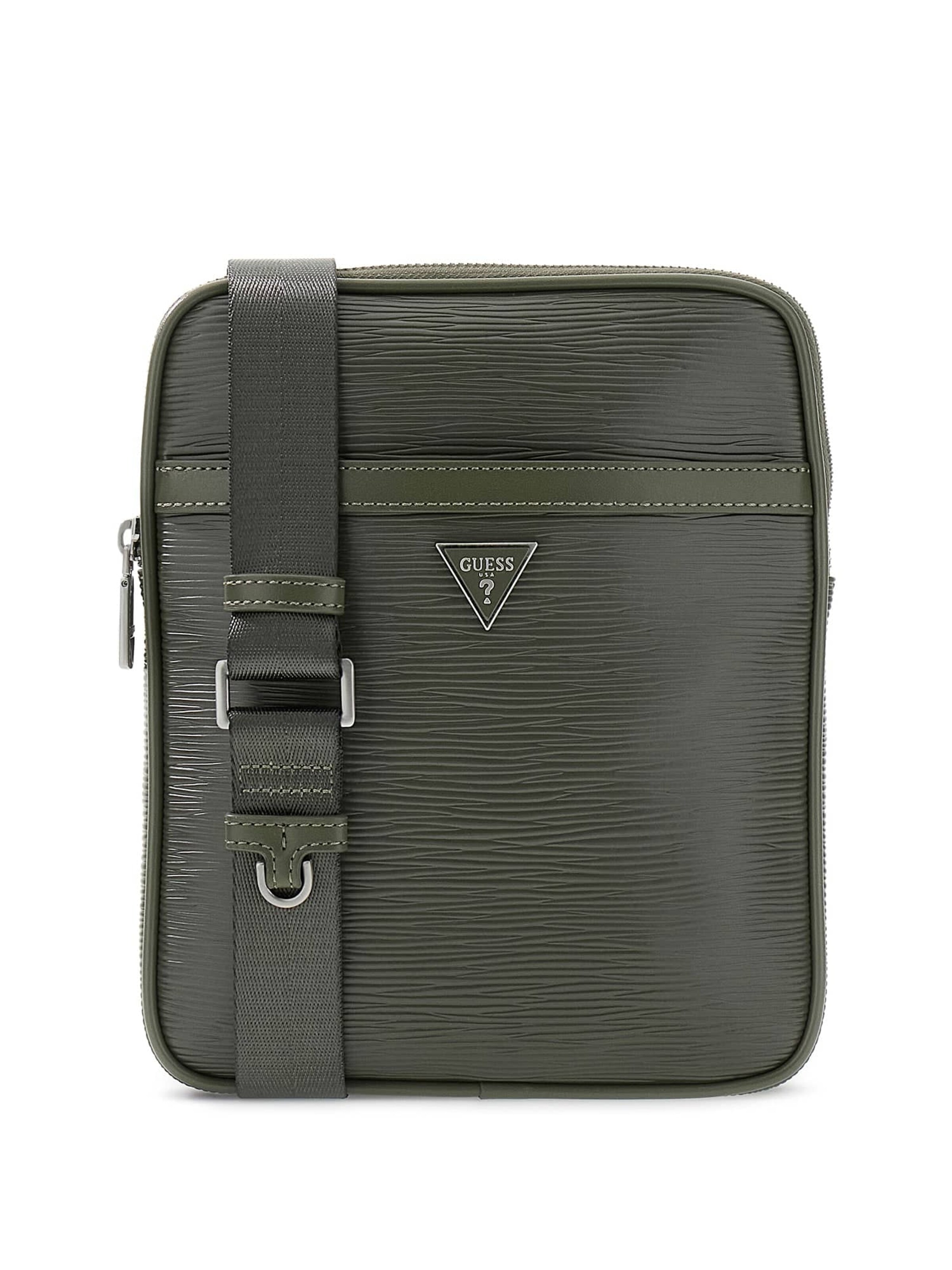 GUESS Crossbody Bag 'Milano' in Green: front