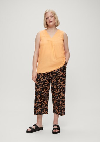 TRIANGLE Bluse i orange