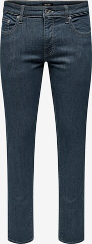 Slimfit Jeans 'LOOM' di Only & Sons in blu: frontale