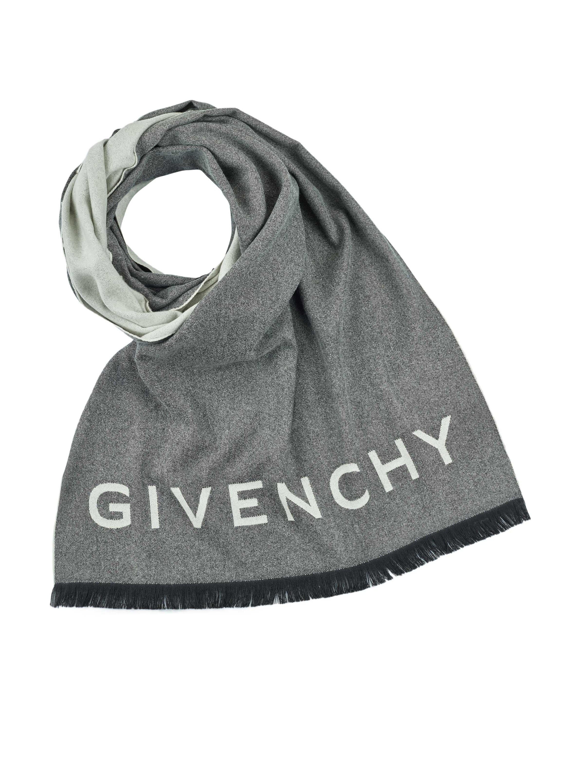 Givenchy Szalik 'Givenchy Schal' w kolorze szary: przód