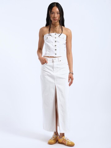 Dr. Denim Top 'Carli' in White