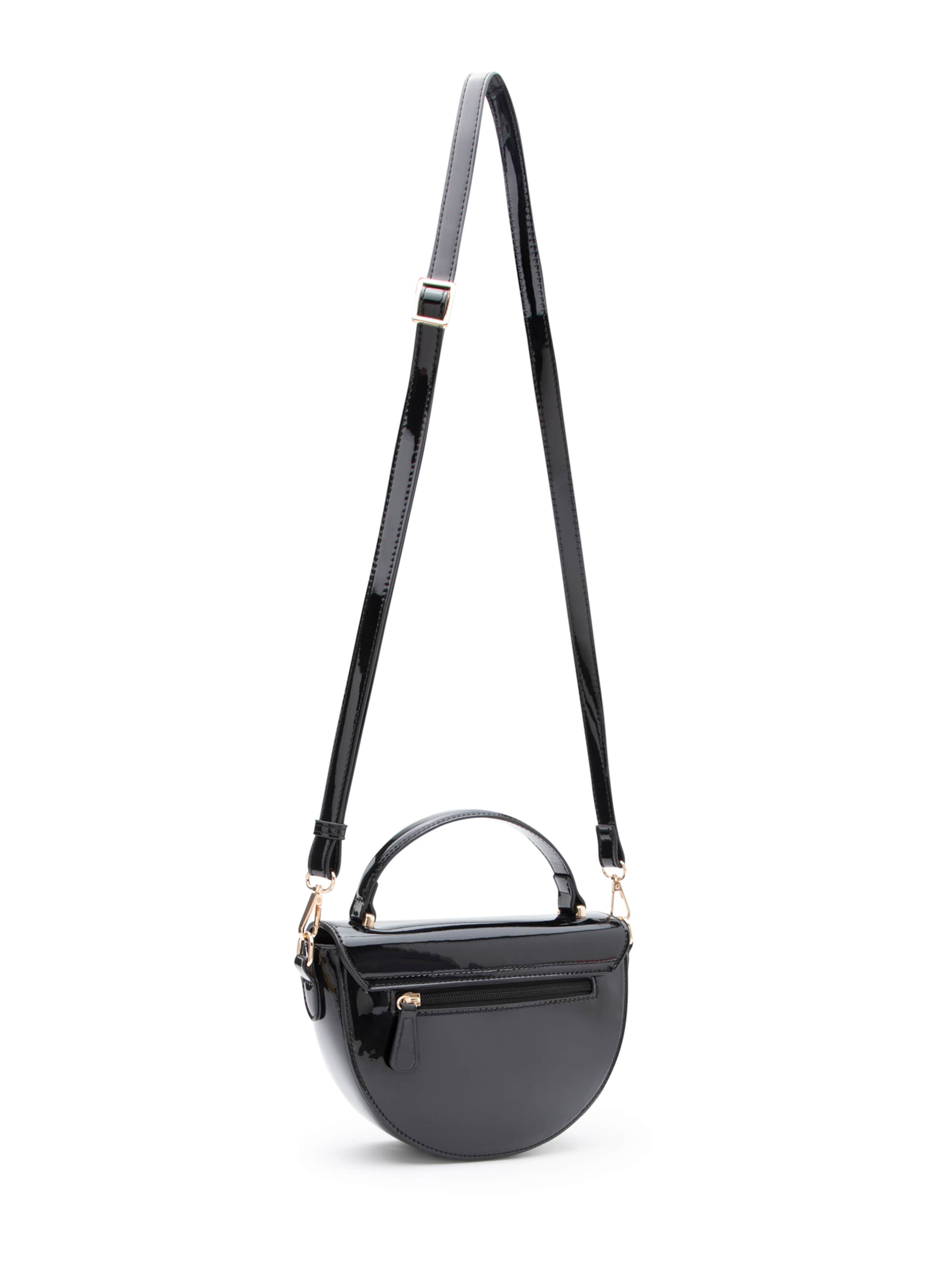 Sac à bandoulière 'Perlette' L.CREDI en noir