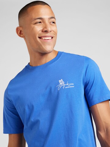 JACK & JONES Póló 'JORFLY' - kék