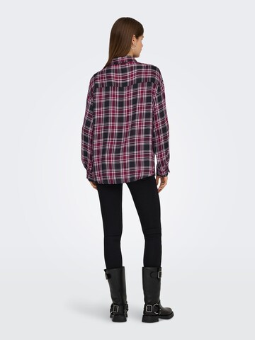 Chemisier 'ONLEvia' ONLY en rouge