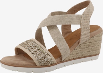 TOM TAILOR Sandaalit värissä beige: etupuoli