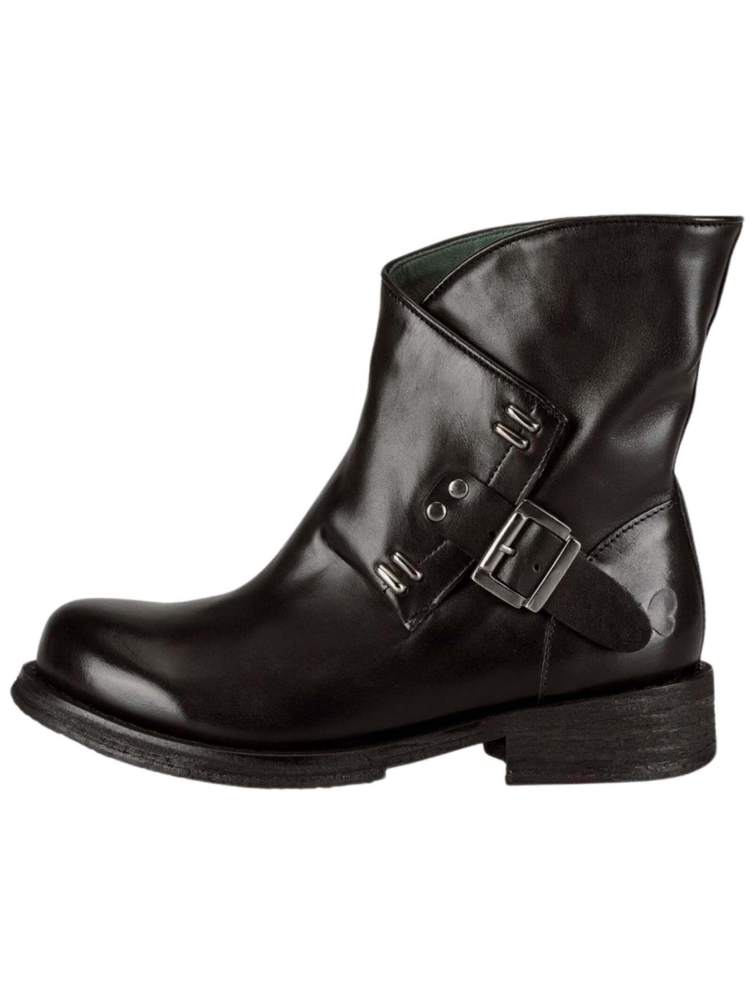 Felmini Wide Fit Ankle Boots 'Cooper W112' in Black