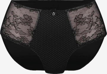 ROSA FAIA Slip 'Eloise' in Schwarz: Vorderseite