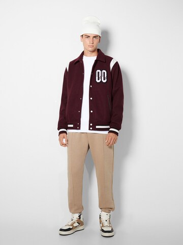 Bershka Tussenjas in Rood