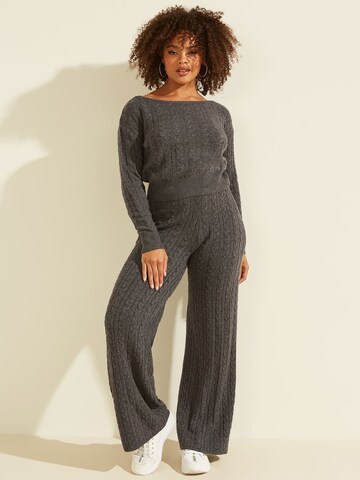 GUESS Wide leg Broek in Grijs