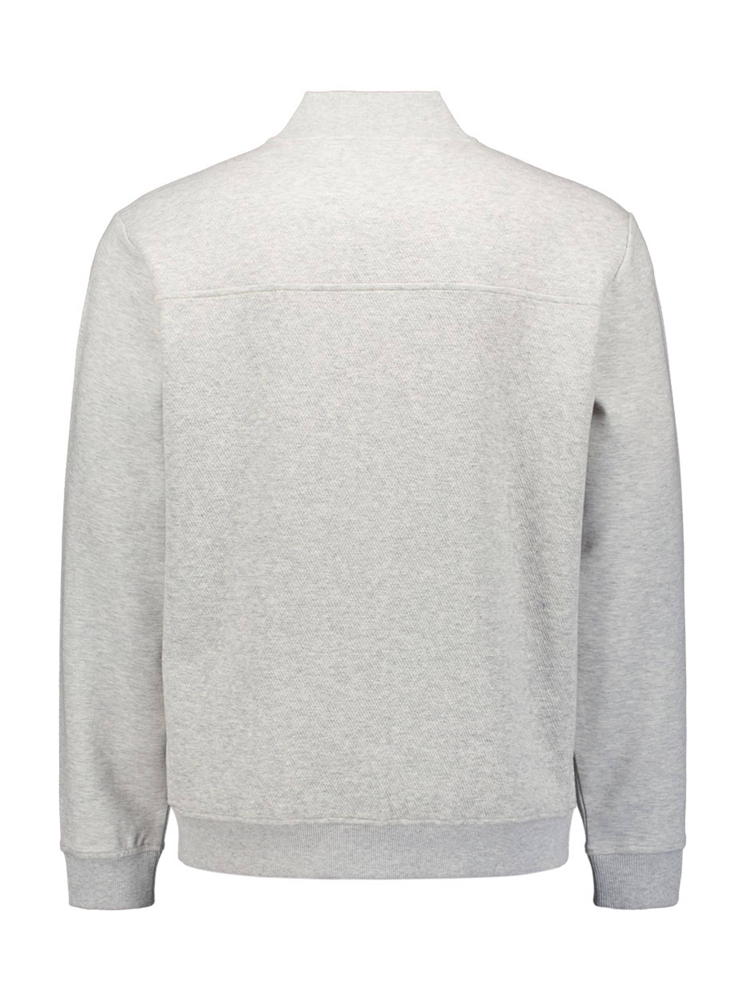 No Excess Ζακέτα φούτερ σε γκρι: πίσω