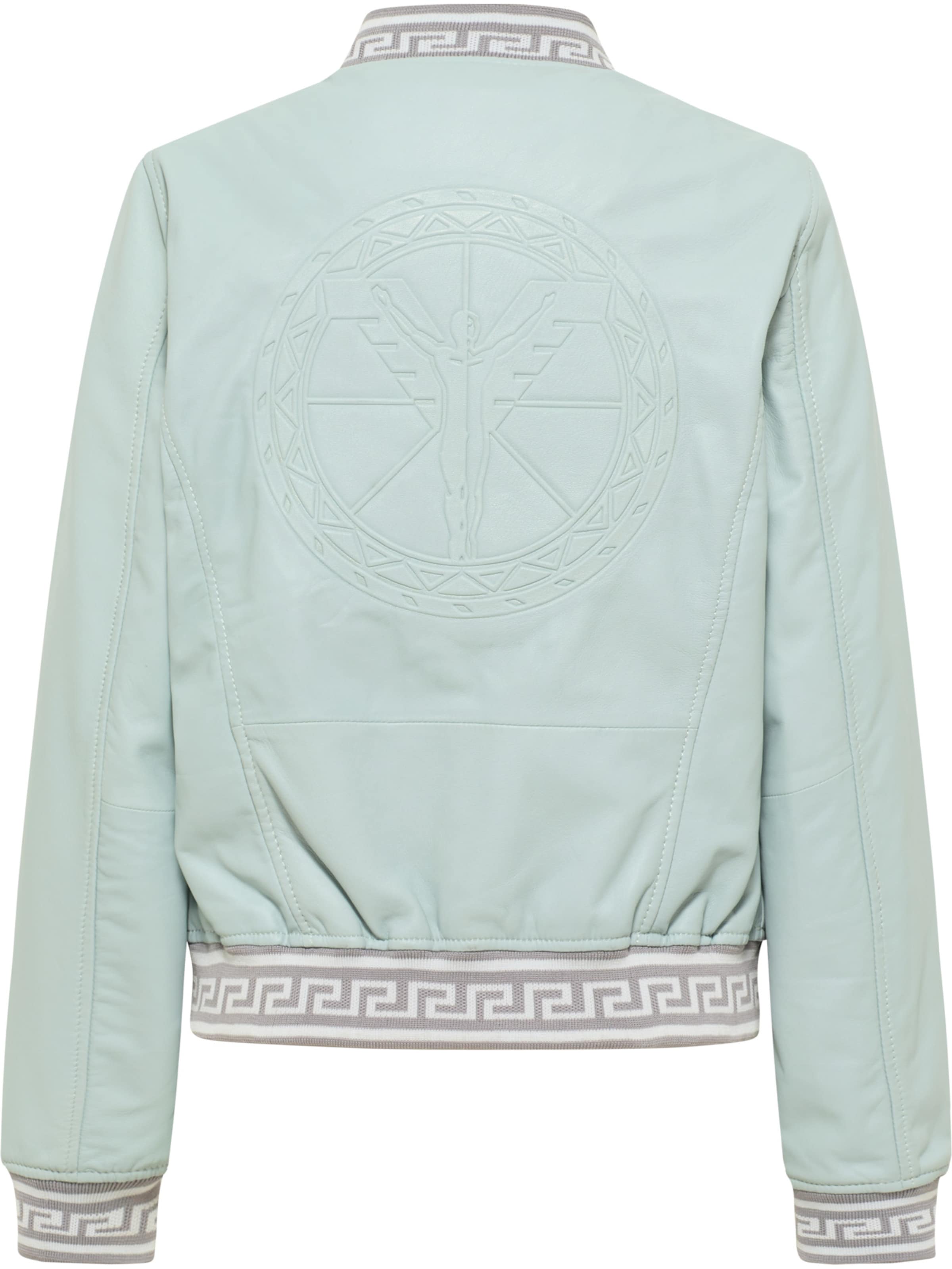 Carlo Colucci Übergangsjacke 'Colton-L' in Grün