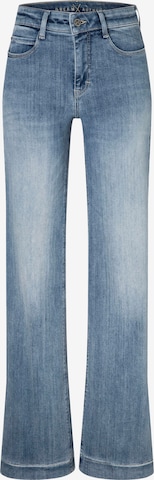 Wide Leg Jean 'Dream Authentic' MAC en bleu : devant