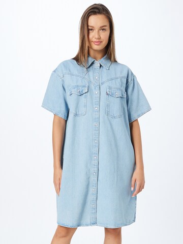 Robe-chemise 'Elowen Western Dress' LEVI'S ® en bleu : devant