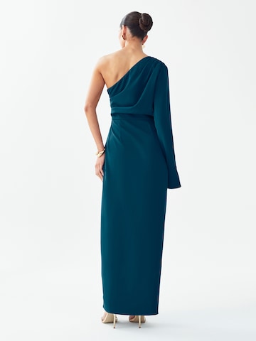 BWLDR Avondjurk 'Lois' in Blauw