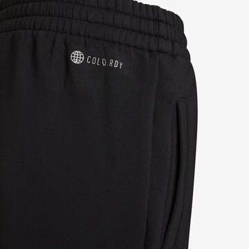 ADIDAS SPORTSWEAR Tapered Workout Pants 'Cold.Rdy Icons ' in Black