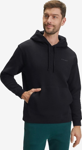 FALKE Sweatshirt 'Sweat' in Schwarz: Vorderseite
