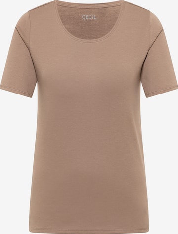 CECIL Shirt in Braun: Vorderseite