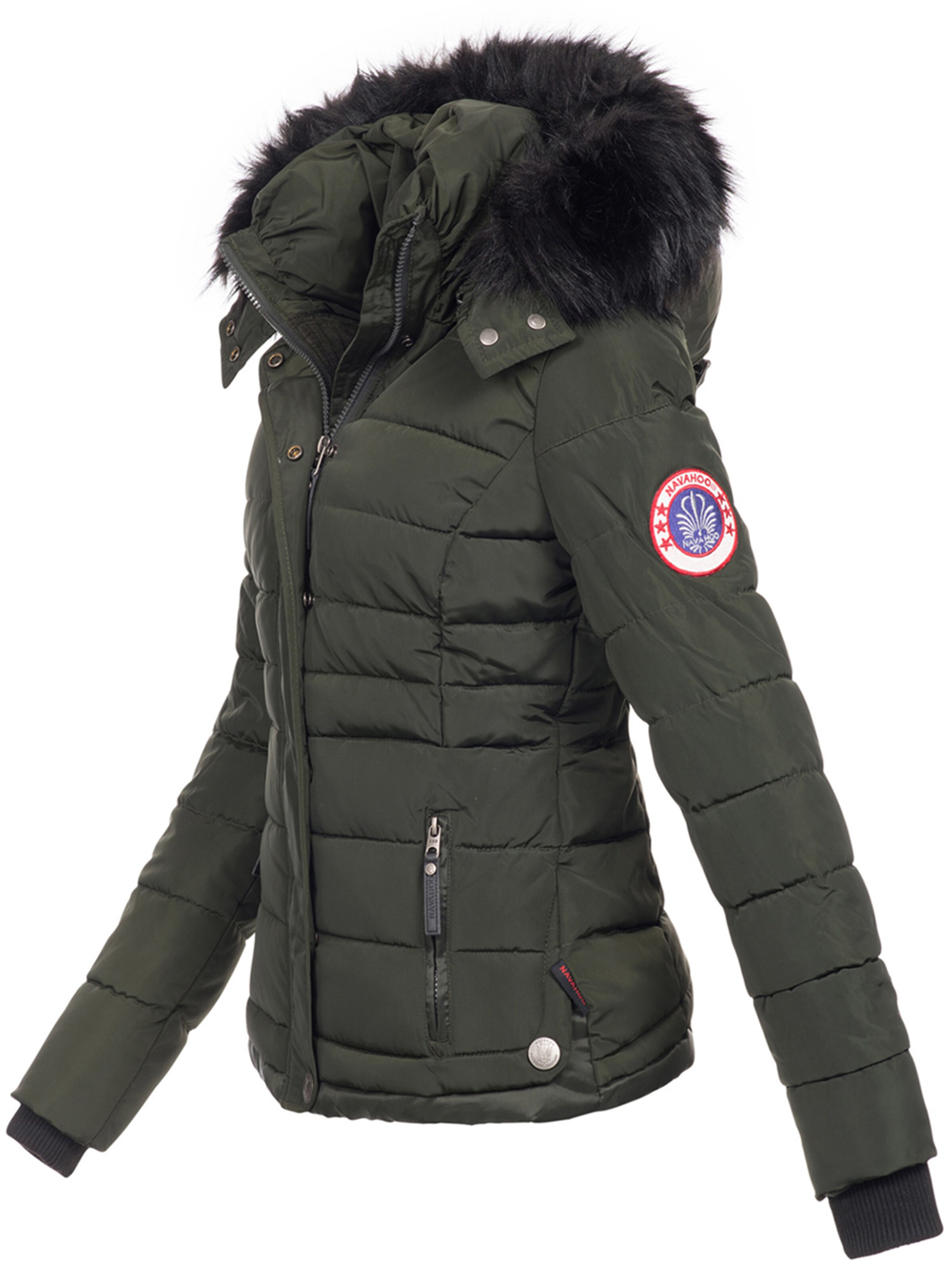 NAVAHOO Winter jacket 'Chloe' in Green