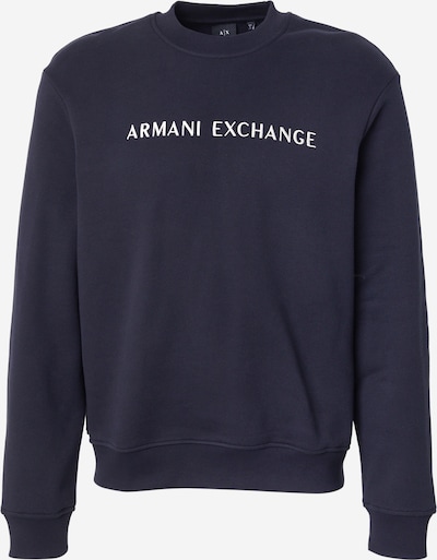 ARMANI EXCHANGE Collegepaita värissä laivastonsininen / valkoinen, Tuotenäkymä