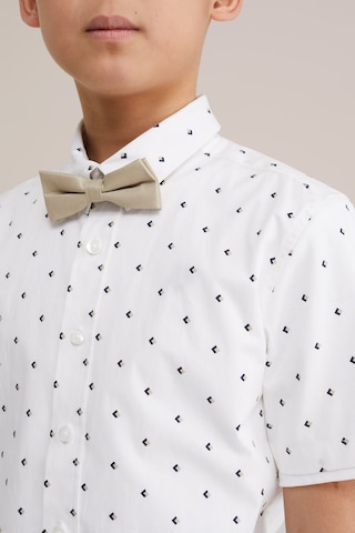 WE Fashion Средняя посадка Рубашка в Белый