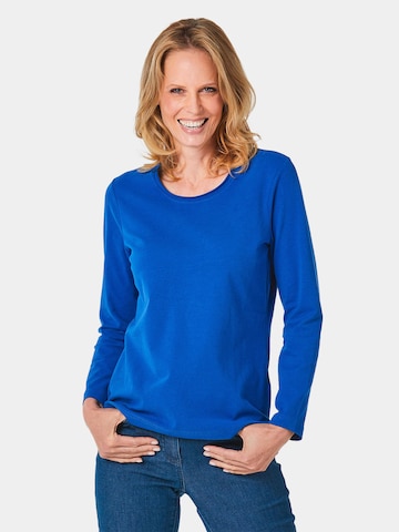 Goldner Shirt in Blau: predná strana