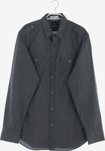 Banana Republic Button Up Shirt in M in Grey: front