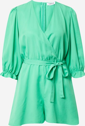 Tuta jumpsuit 'Kallie' di EDITED in verde: frontale