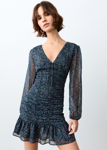 MANGO TEEN Dress 'Elf' in Blue: front