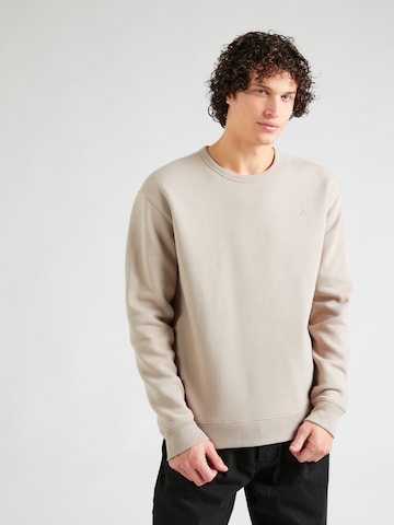 HOLLISTERSweater majica - bež boja: prednji dio